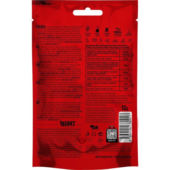 Hovězí sušené maso Vagan's Jerky 120g