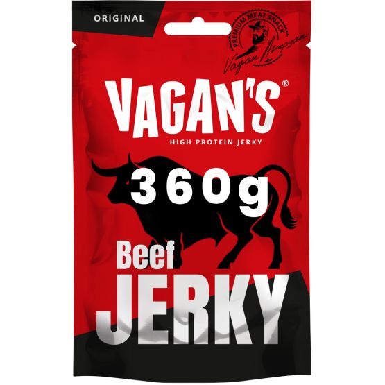 Hovězí sušené maso Vagan's Jerky 360g