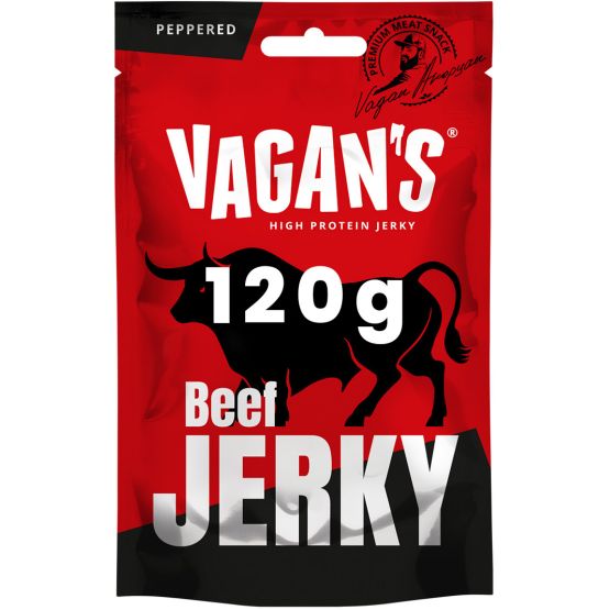 Hovězí sušené maso peppered Vagan's Jerky 120g