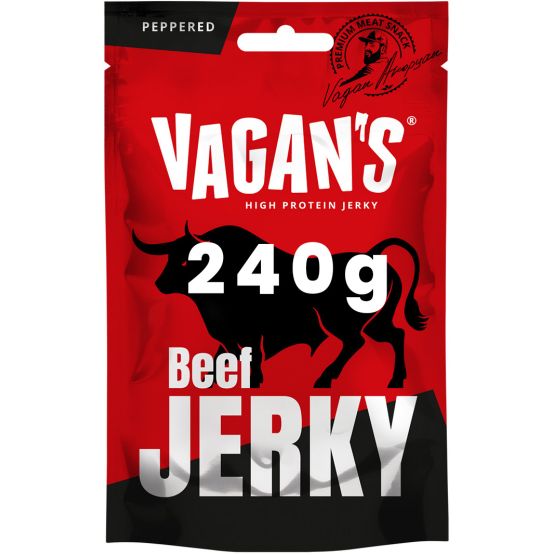 Hovězí sušené maso peppered Vagan's Jerky 240g